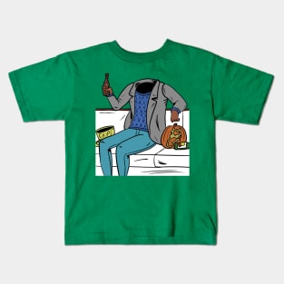 Headless Bojack Horseman Kids T-Shirt